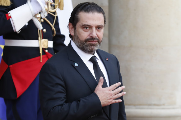 Lebanese Prime Minister Saad Hariri met the model on holiday.