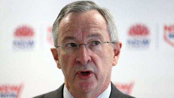 Brad Hazzard said he only learnt of the closure after Fairfax Media put questions to Sydney Children's Hospital.