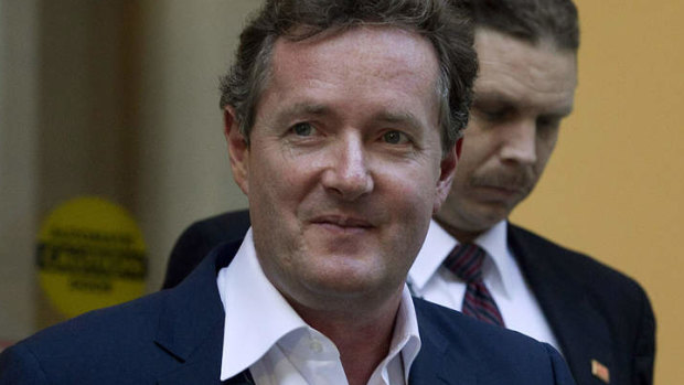 Stoking the fires: Piers Morgan's retweet saw Lizzie Simmons exposed to a horde of American haters.