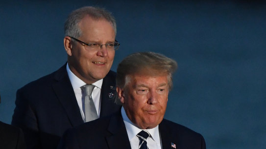 Scott Morrison is just the second global leader to be hosted at a state dinner by Donald Trump.
