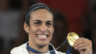 Welterweight gold medal winner Imane Khelif.