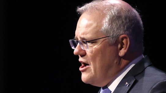 Prime Minister Scott Morrison took aim at the "militant" Maritime Union of Australia over the Sydney port dispute.