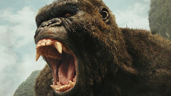 This image released by Warner Bros. Pictures shows a scene from Kong: Skull Island.