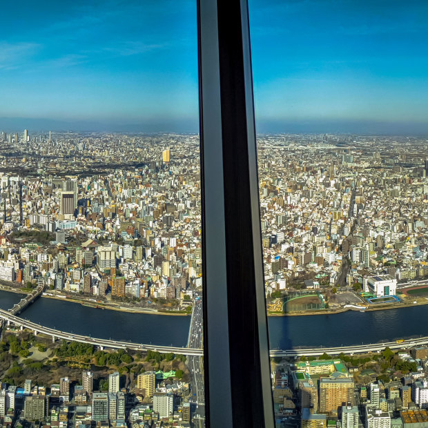 Tokyo Skytree has a mind-boggling outlook over one of the world’s megacities.