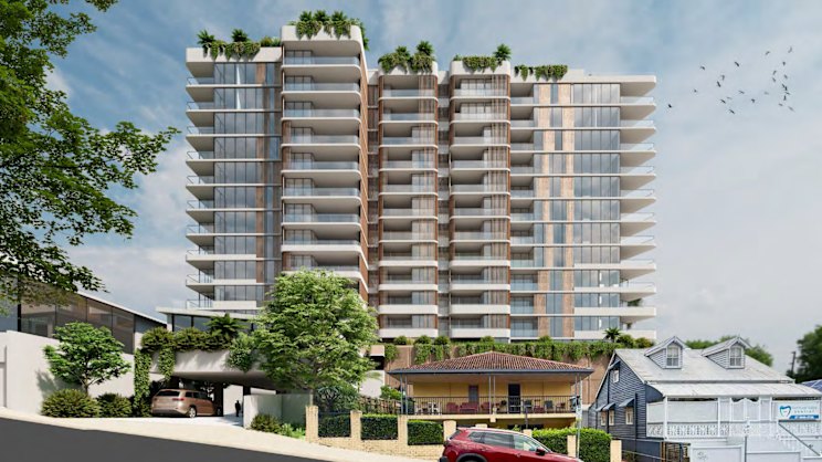 brisbanetimes.com.au - William Davis - New luxury apartment tower planned near future Olympic stadium