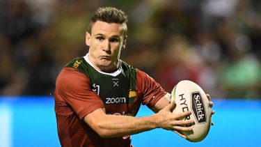 New pastures: The Sharks have snapped up Rabbitohs playmaker Connor Tracey.