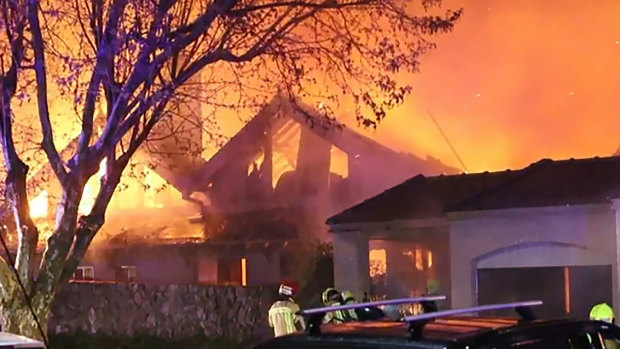 The heritage-listed Northwood home burnt to the ground in September.