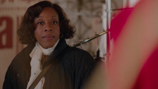 Marianne Jean-Baptiste takes a fateful shopping trip in Peter Strickland's In Fabric.