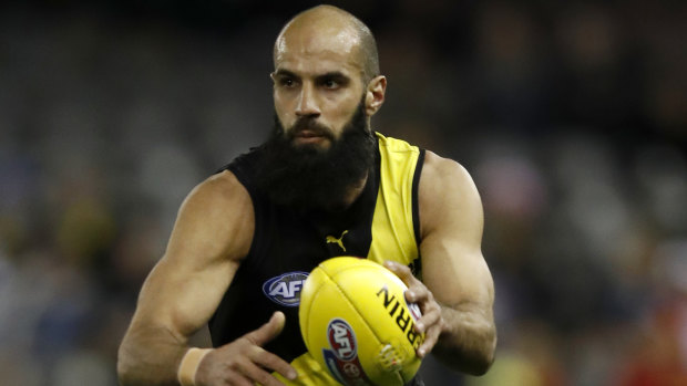 Star Richmond defender Bachar Houli in action against the Suns.