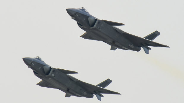 China's J-20 stealth fighter made its public debut at Airshow China last year in the latest sign of the growing sophistication of the country's military technology - some based on secrets stolen from the US.