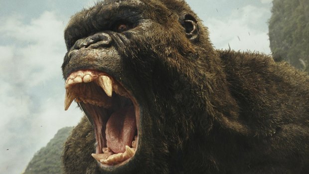 This image released by Warner Bros. Pictures shows a scene from Kong: Skull Island.
