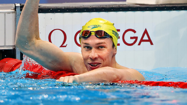 Zac Stubblety-Cook is now an Olympic champion in the 200m breaststroke. 
