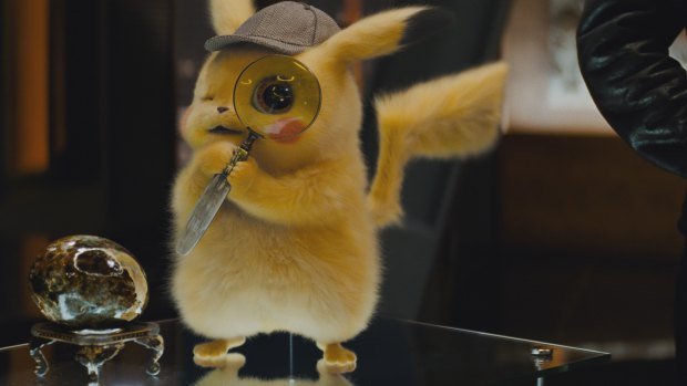 Ryan Reynolds voices Pikachu in Pokemon: Detective Pikachu.