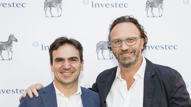Hein Vogel and David Phillips of Investec. 