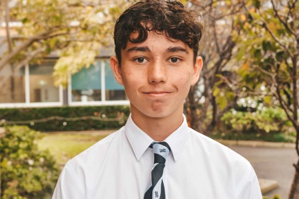 Newington College’s Tyler Kang claimed first in English extension 2.