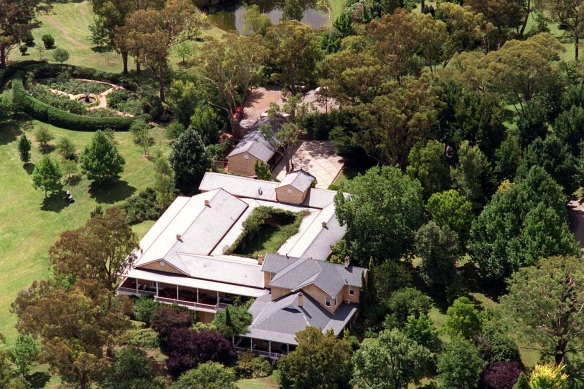 The Packer family's country estate Ellerston.