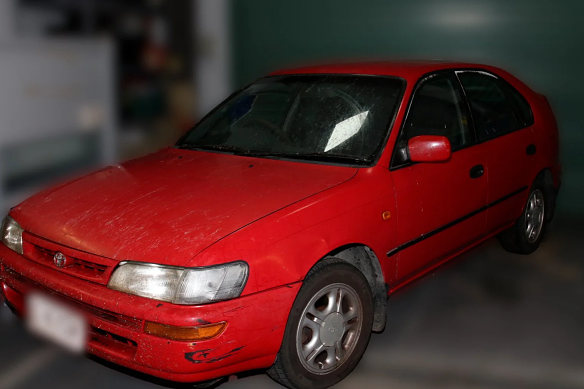 Police are seeking dashcam vision of a red 1997 Toyota Corolla hatch with a red spoiler, believed linked to a Townsville murder and other offences.