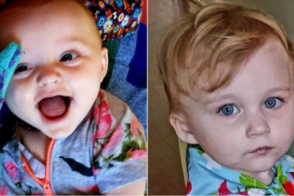 Chloe-Ann and Darcey-Helen were not able to be revived after they were found in a car parked at the Logan home.