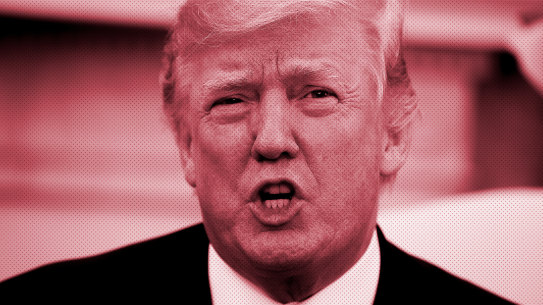 Donald Trump: "It's a made-up story."