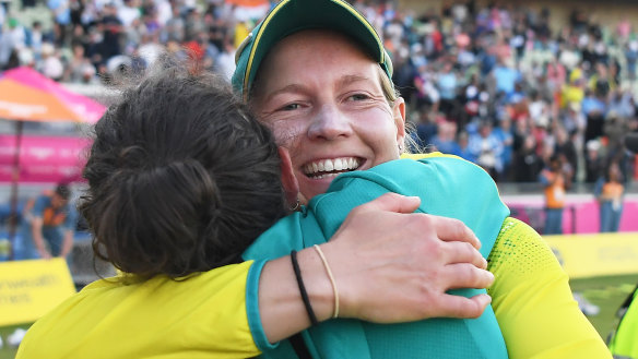 Australian cricket captain Meg Lanning.