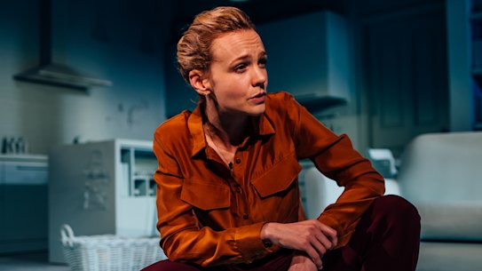 Carey Mulligan in the Broadway season of Girls & Boys.