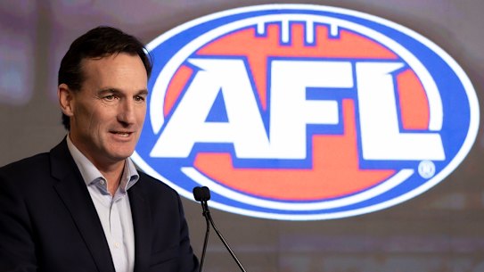 Andrew Dillon has defended his leadership team at the AFL.