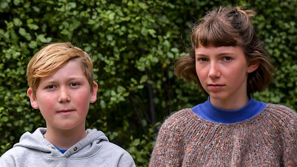 Callum Neilson-Bridgefoot (left) and Tully Boyle, Castlemaine students who helped set off an Australian campaign.