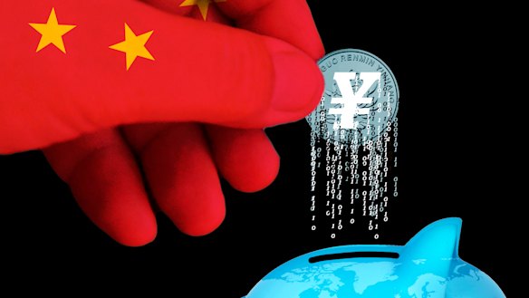 China has begun the shift from physical to digital currency. 