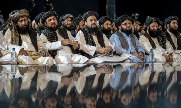 Taliban leaders reflect on the 10th anniversary last year of the death of Mullah Mohammad Omar, the founder of the Taliban.