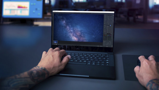 The graphics model offers impressive performance for a laptop this size, whether you're gaming, working with images or editing video.