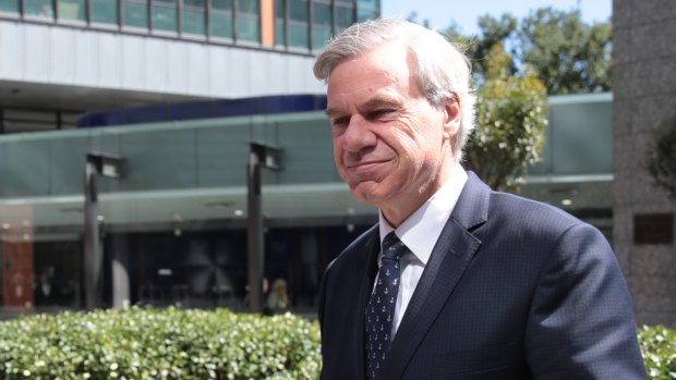 Michael Kroger leaves the Federal Court after a hearing in March.