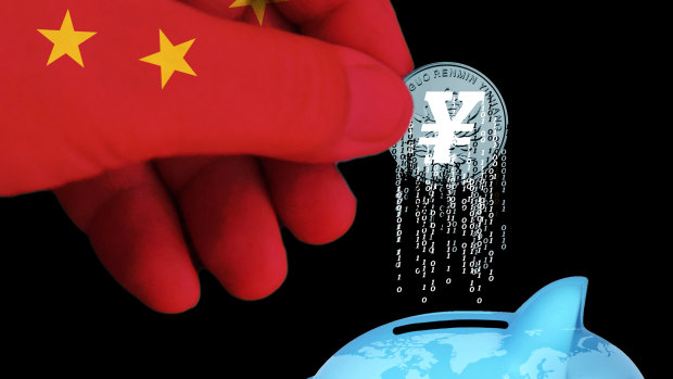 China has begun the shift from physical to digital currency. 
