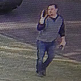 Police released images of this man to assist with their inquiries. 