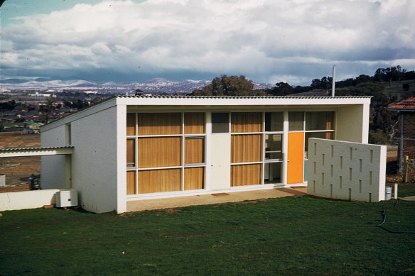 The Zwar house in Canberra.