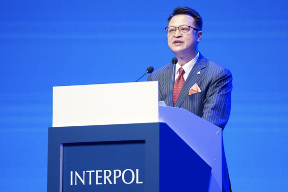 Hu Binchen was elected to Interpol’s executive committee on Thursday.