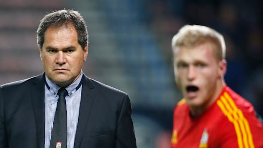 Likely new Wallabies coach Dave Rennie achieved great Super Rugby success with the Chiefs.