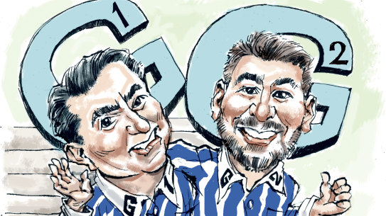 Gaven Morris and Gavin Fang of the ABC.