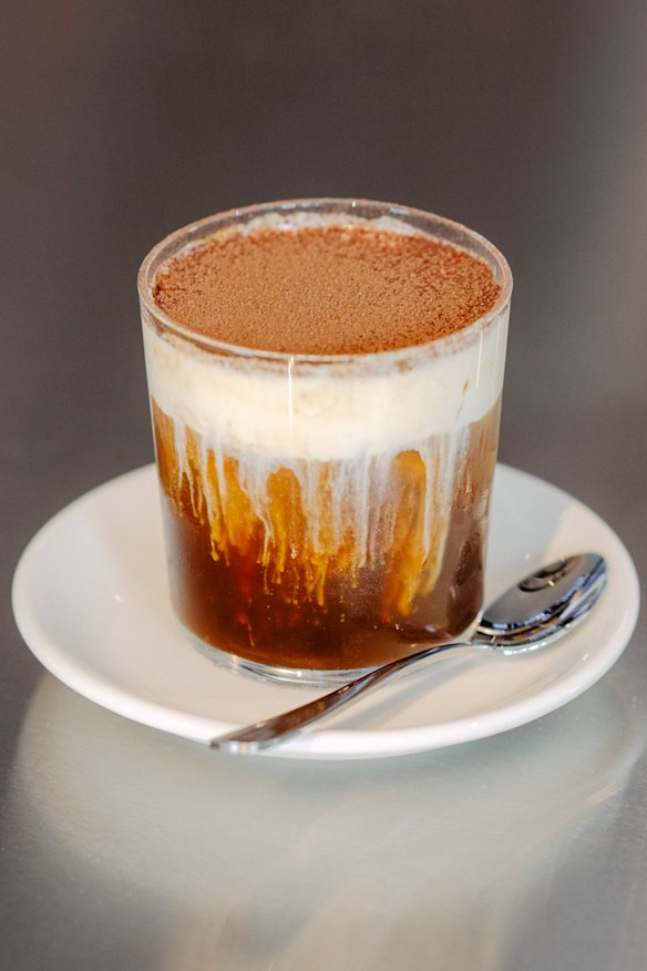 Iced tiramisu.