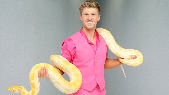Nothing snakey about this fella. Robert Irwin has charmed his way through Dancing with the Stars.