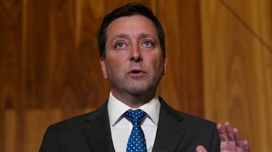 Some voters might be sick of Andrews but the polls show he is clearly ahead of Matthew Guy.