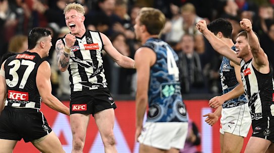 Collingwood triumphed over Carlton earlier in the season, and their clash on the last day of the home and away campaign could have huge ramifications.