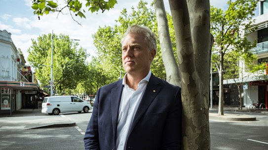 Lord mayoral candidate Arron Wood wants to install more CCTV and deploy more security officers in Melbourne.