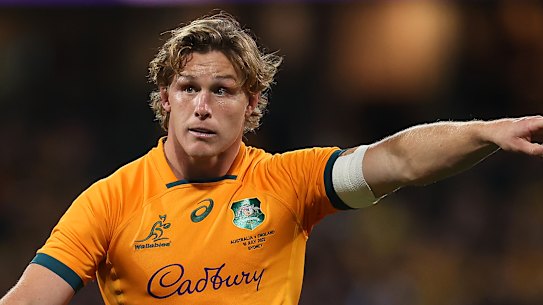 Michael Hooper is in doubt for the first Test against Argentina.