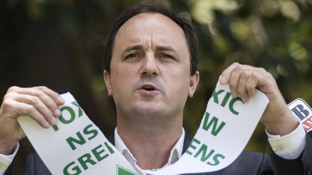'Ripping up my membership': Jeremy Buckingham quits 'toxic' Greens to run as an independent