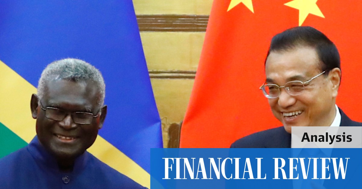 Why China's Solomon Islands move is ringing global alarm bells - Vimarsana News