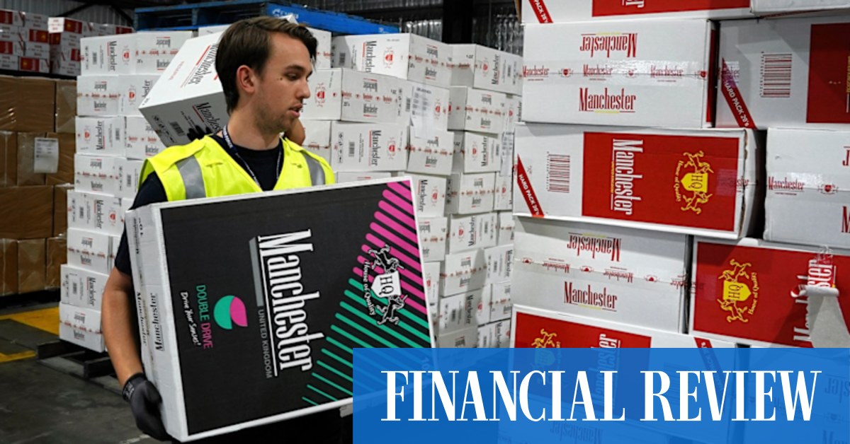 afr.com - John Kehoe - Black market economy: ABS to measure illegal cigarette sales