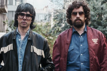 Xavier de Rosnay and Gaspart Augé of dance music duo Justice.