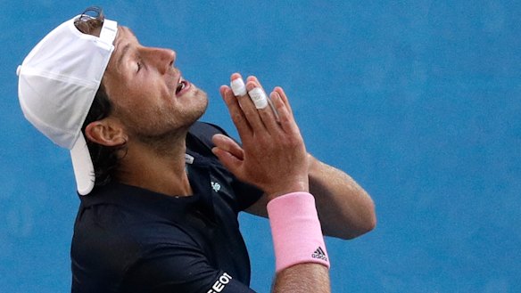 France's Lucas Pouille had all the answers for Milos Raonic.