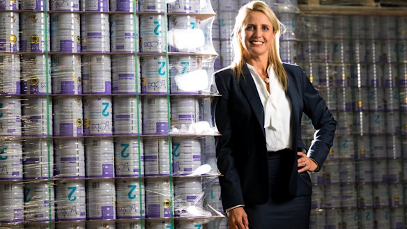 Bubs Australia chief executive Kristy Carr.