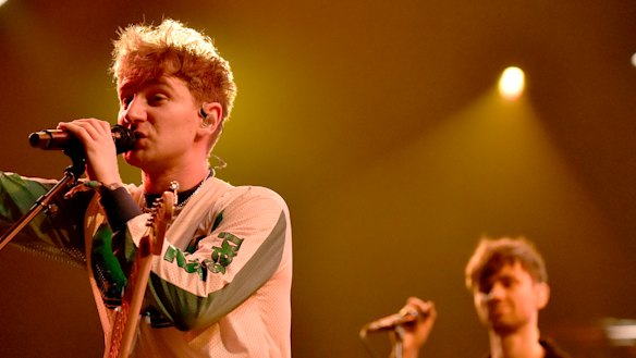 Dave Bayley of Glass Animals performing in Florida last year. 